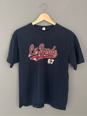 Vintage La Ronde 67 Navy Graphic Tee | Youth XL